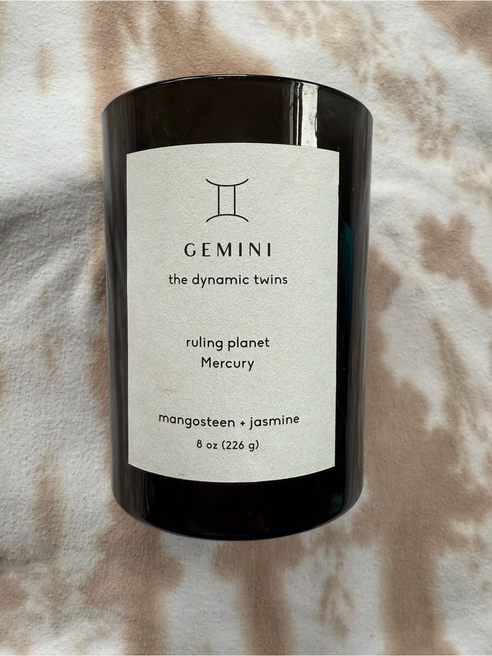 Gemini Mangosteen + Jasmine Scented Candle 8oz